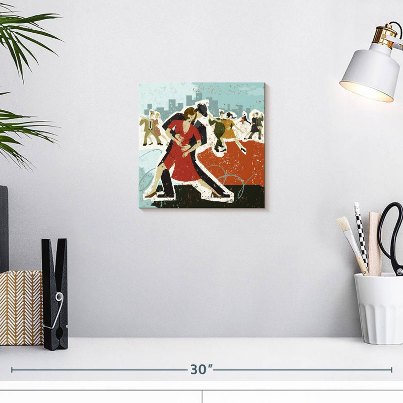 Enn Dancing The Tango, H 10 po x l 10 po