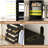 Modular Walk-In Closet System With 4 Hanging Rods, 3 Shelves & 7 Drawers - Versatile Storage Solution-1676728623