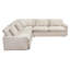 Canapé modulaire carré 3 pièces Arcy-115686213-115686215