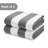 Superior Cabana Striped Cotton Standard Size Towel/ Chaise Lounge Chair Cover Set-544011234-554895845