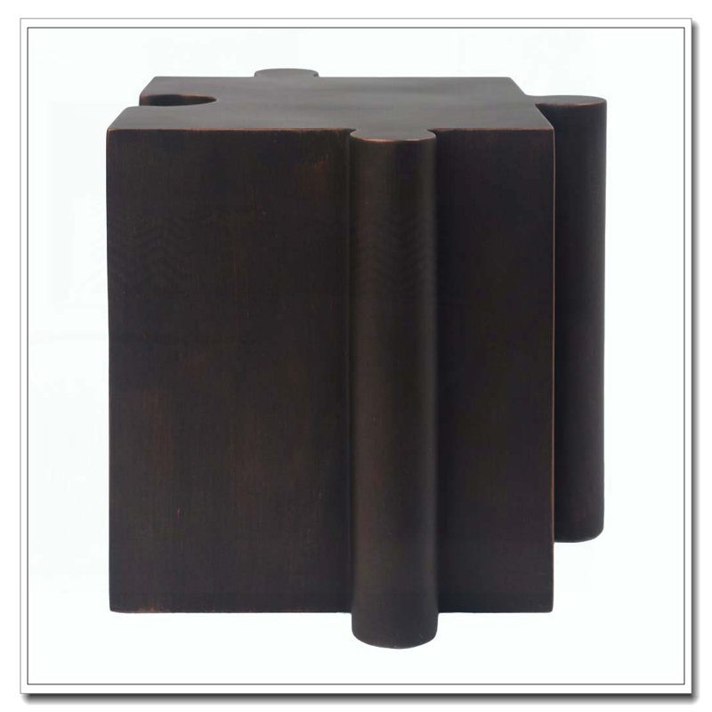Table modulaire à rebord convexe MGO, tables d'appoint d'extérieur / d'intérieur, Cuivre