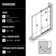 Elan 56-60" W x 76" H Sliding Frameless Shower Door with 3/8" Clear Glass