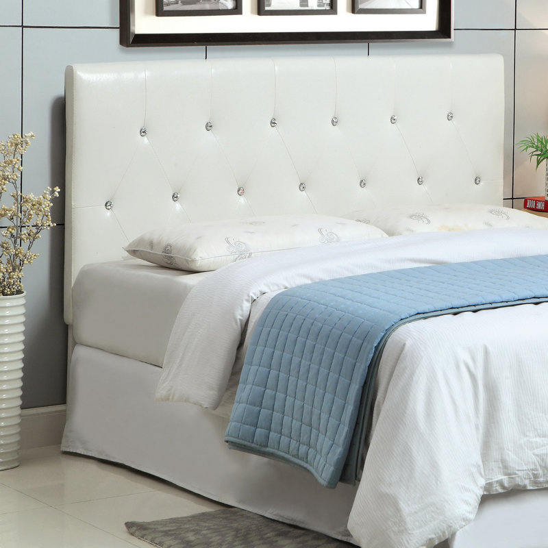 Lit tapissier capitonné standard Devis, Noir, Double / grand