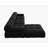 Jesse 104" Wide Velvet Reversible Modular L Shaped Sectional Sofa & Chaise with Ottoman-1348513714