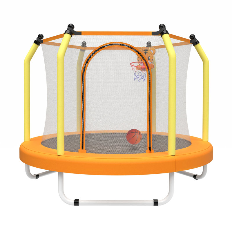 Trampoline pour enfants, Jaune