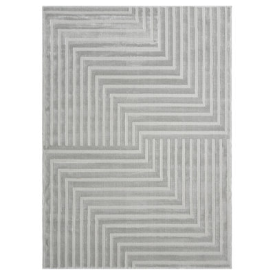 Nuevo Collection Modern Abstract Geometric Area Rug