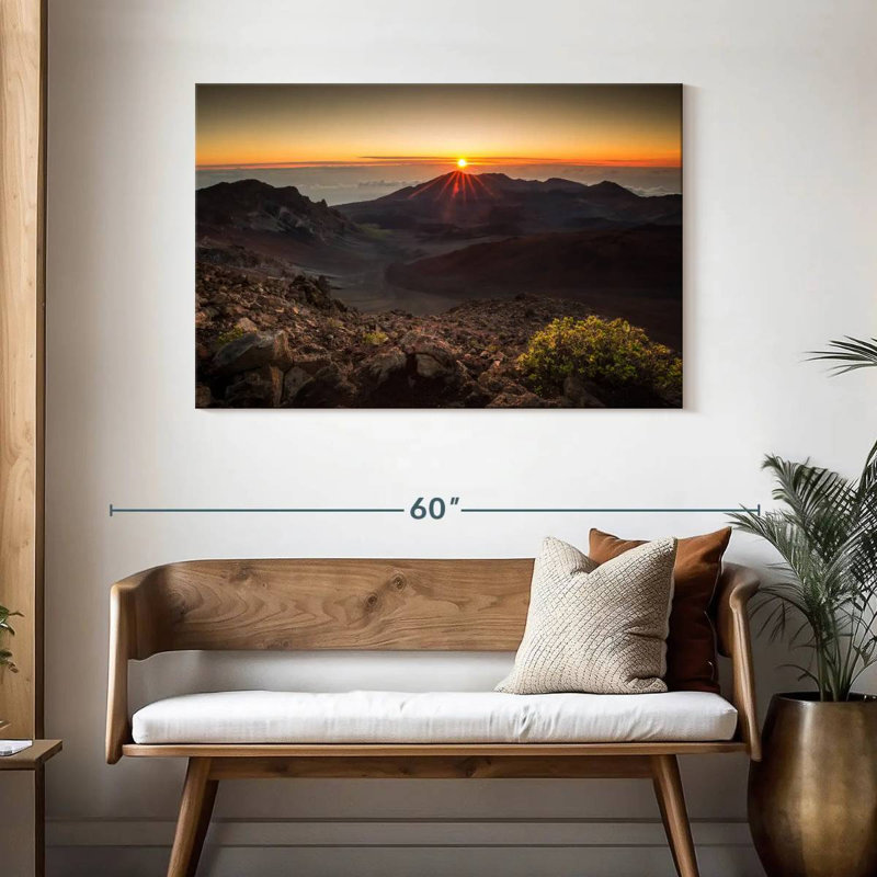 Alvord Haleakala Sunset Rays, 30" H x 45" W