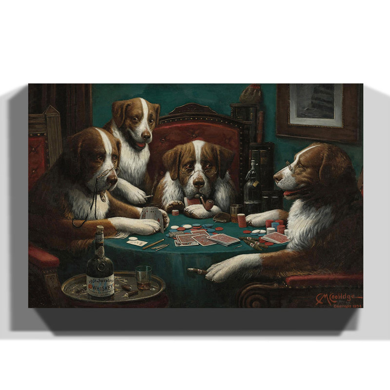 Cassius Marcellus Coolidge - Wrapped Canvas, 70cm H x 100cm W
