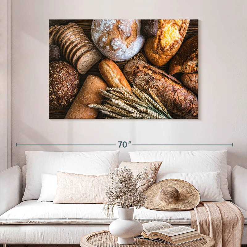 Yarlin Wheat Bread, 32" H x 48" W