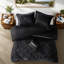 Ensemble de literie de luxe, courtepointe en polyester avec coussin décoratif pour la maison