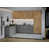 Gris / teck naturel