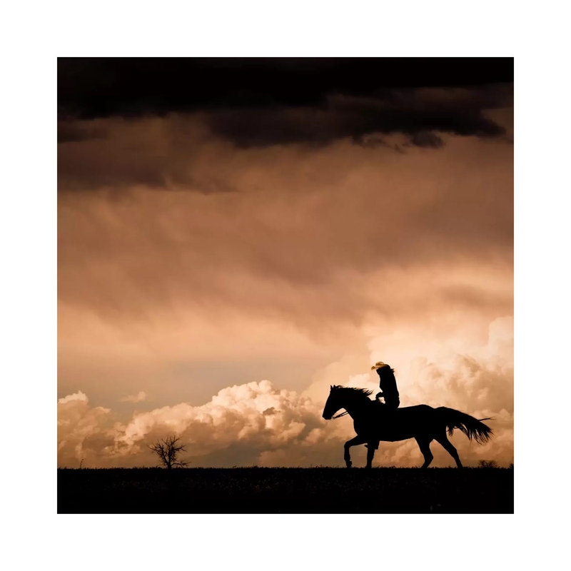 Ride The Storm #2 by Dan Ballard - Wrapped Canvas Print, 66.04 cm H x 66.04 cm W x 3.175 cm D