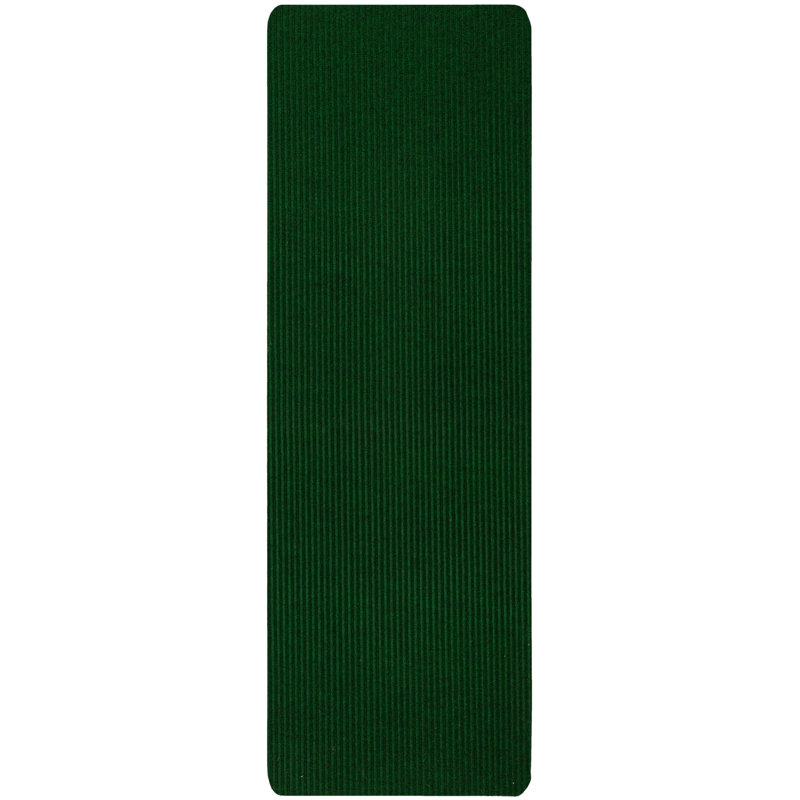 Paillasson intérieur / extérieur antidérapant double jeu, 24 po x 72 po, Vert