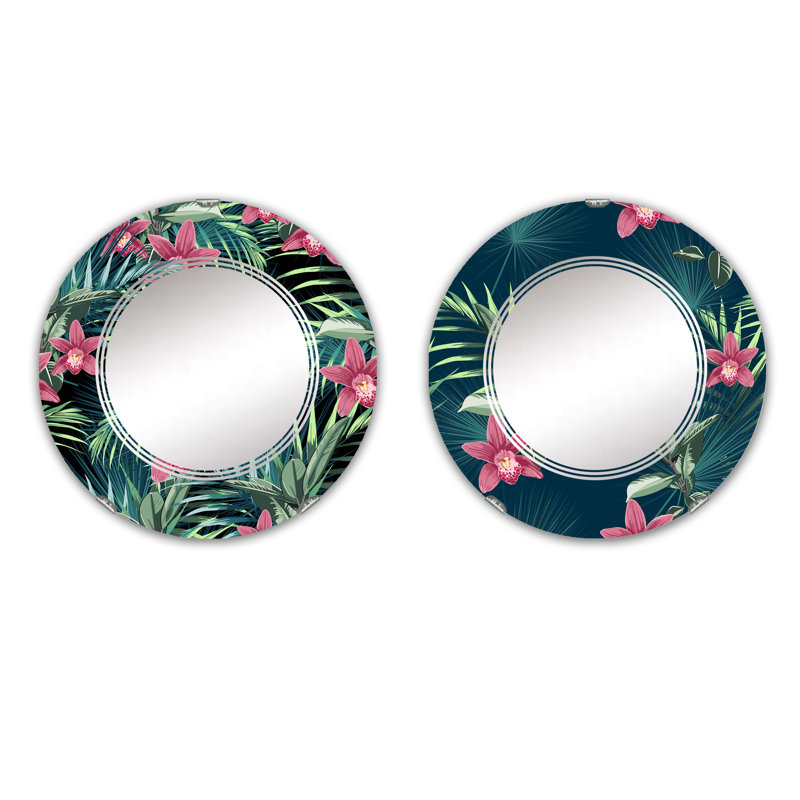 Ensemble de 2 miroirs sans cadre