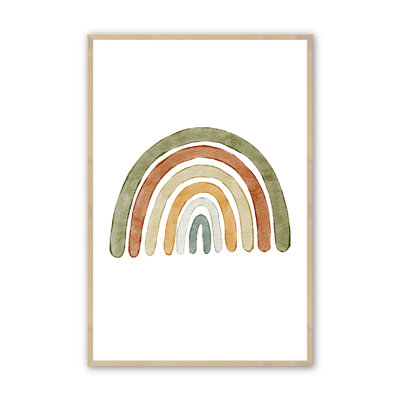 " Rainbow #2 " Painting Print