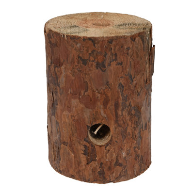 Scented Pillar Candle with Wood Holder