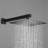 10 inch Shower Head Bathroom Luxury Rain Mixer Shower Complete Combo Set Wall Mounted