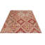 Distressed Homage Hand Knotted Wool Floral Area Rug-589063359