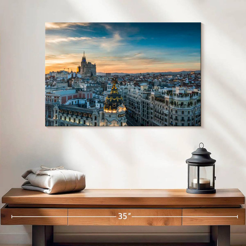 Sireci Madrid Dusk Skyline