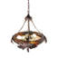 21" Wide Greenbriar Oak Inverted Pendant