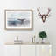 Whale Tail from the Ocean in Abstract - Picture Frame Graphic Art Print-55762530-55762531