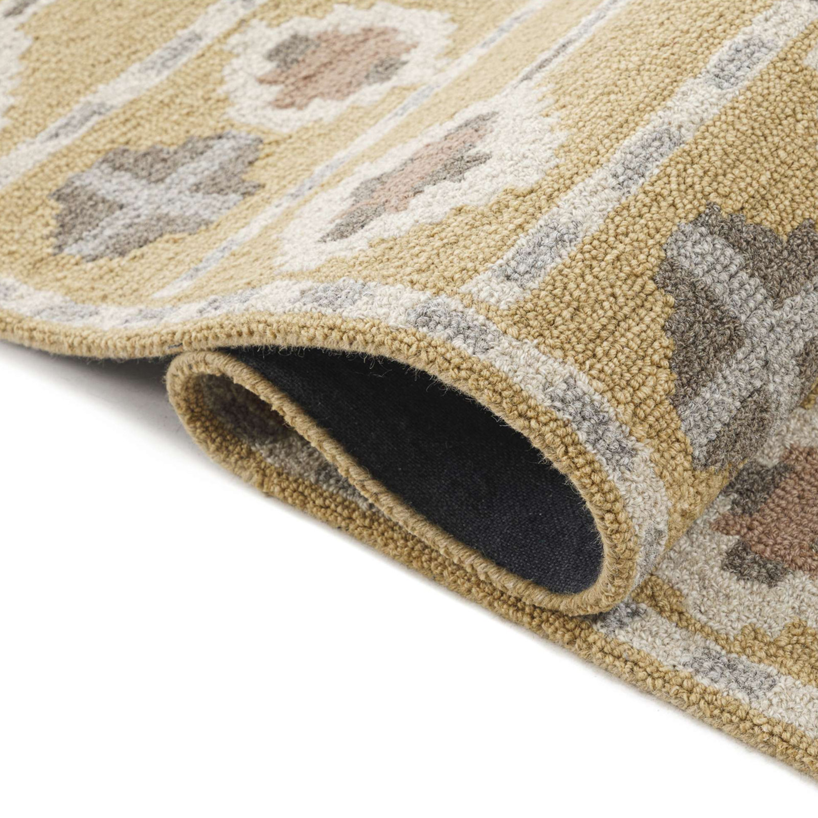 Santos Hand-Tufted Geometric Wool Rug, Rectangle 8'9" x 11'9"