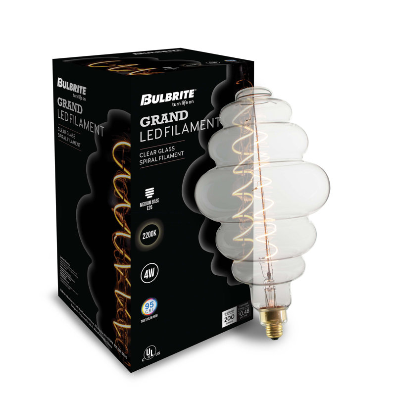 Ampoule Edison surdimensionnée à DEL Bison Hive