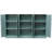 Farmhouse Sideboard Buffet Cabinet with 6 Shutter Doors for Kitchen and Living Room-1741636869