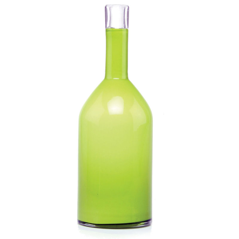 Glass Table Vase, Peridot, Large