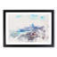 Venice Italy Skyline Watercolour - Picture Frame Graphic Art-56881999-56882000