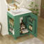 24" Bathroom Vanity With Sink, Bathroom Cabinet With Door Shelf, Side Open Storage, Solid Wood Frame,Soft Closing Door-1476889559