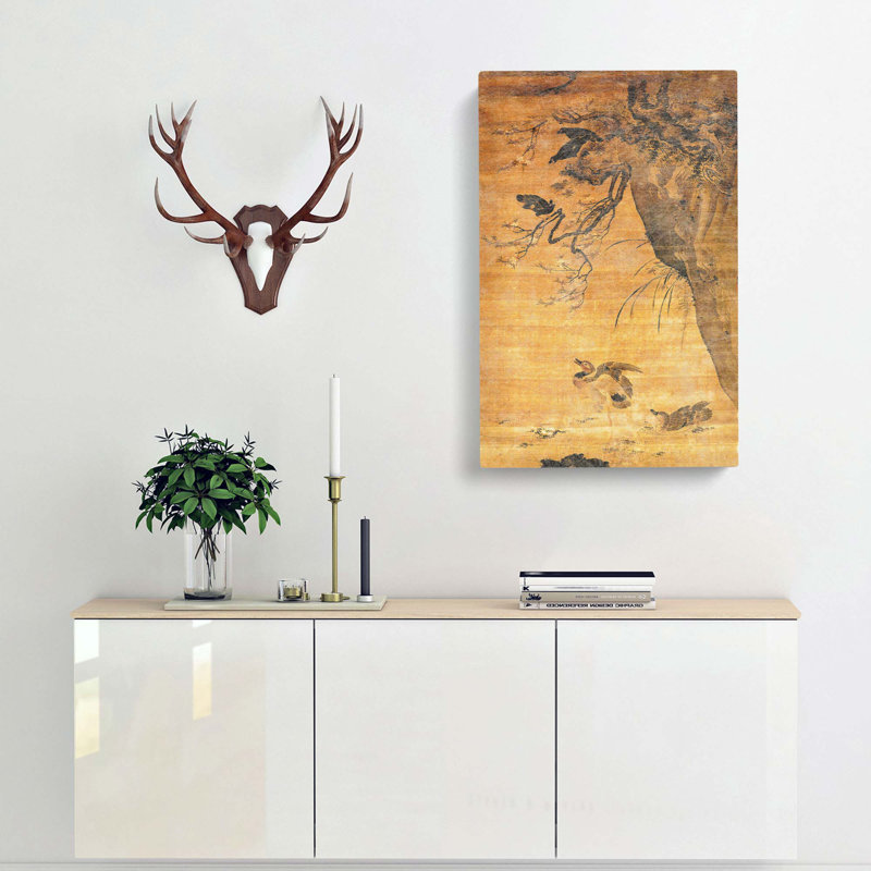 Various Birds by Lu Ji - Wrapped Canvas Painting, 50cm H x 35cm W x 3cm D