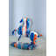 Décoration de table moderne couleur cheval à éclaboussures 13 po x 6 po x H 13 po