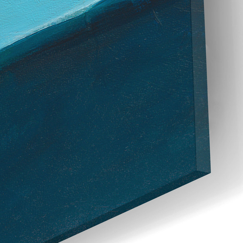 «Layered Earth 4» par Jan Weiss, art mural en verre acrylique, H 12 po x l 16 po x P 0,13 po