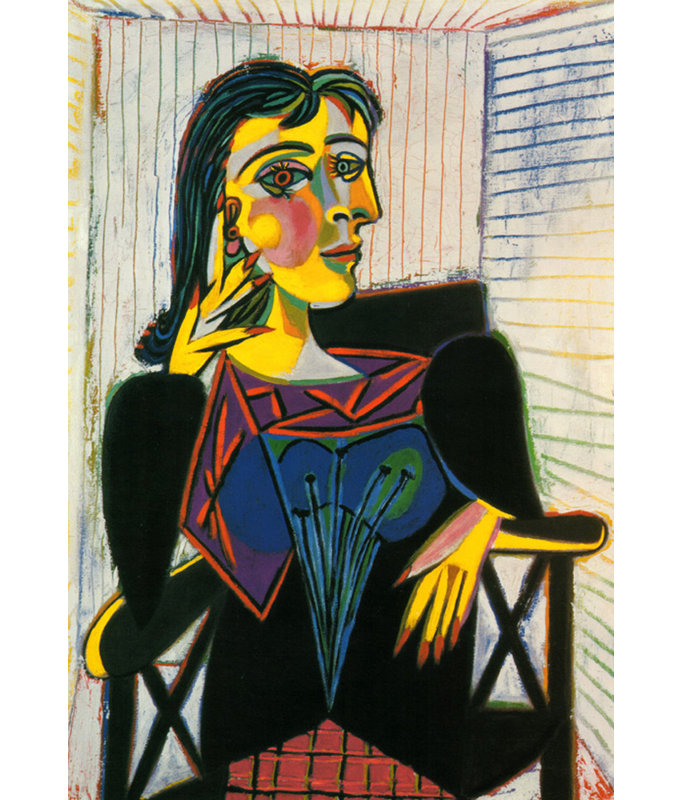 Dora Maar Seated, H 48 po x l 33 po