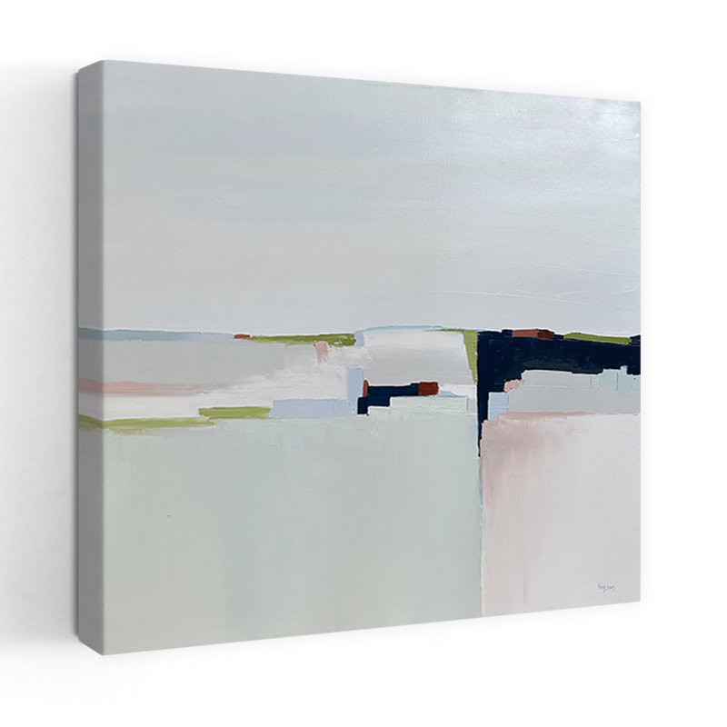 Art contemporain, art contemporain abstrait, H 48 po x l 48 po