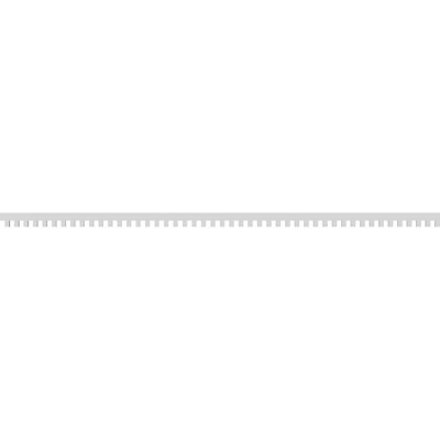 3"H x 1"P x 94"L Elizabeth Architectural Grade PVC Dentil Block Trim