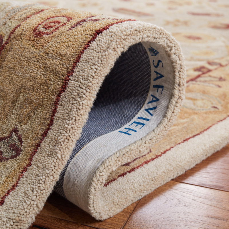 Sabhana Hand Tufted Wool Pile Oriental Rug, Runner 2'3" x 8'