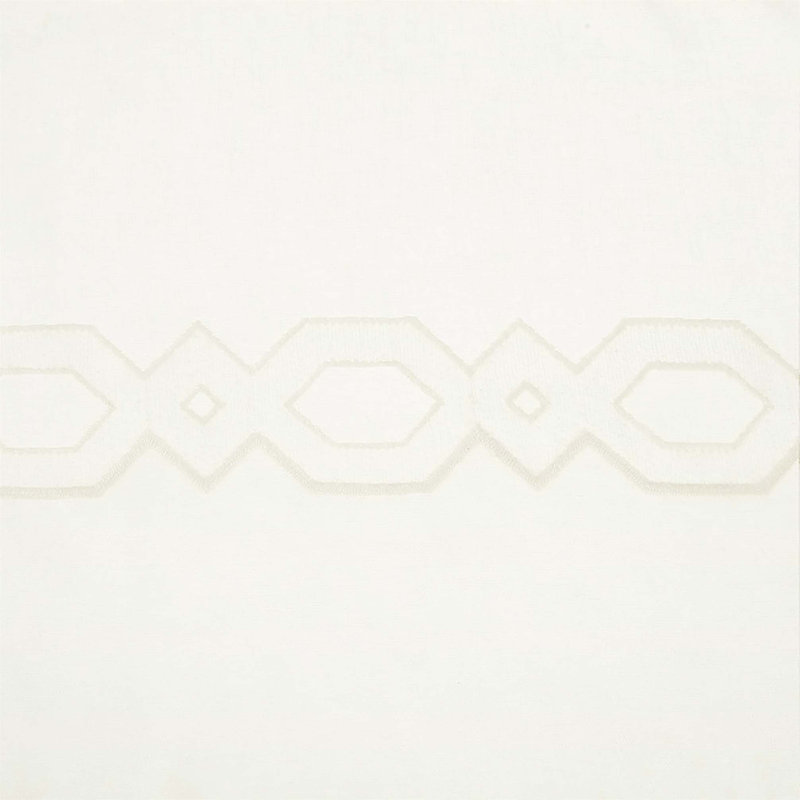 Zeldy Polyester Semi Sheer Curtain Single Panel, 84" H x 52" W, White