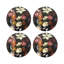 Sous-verres ronds en cuir Guerlin Splendor