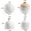 Ensemble de 4 vases en céramique Boho Minimalist
