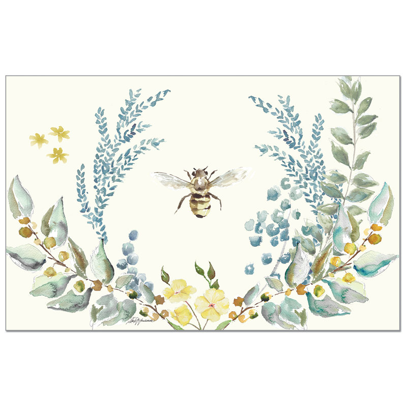 Bee Crest 24-Sheet Premium Paper Placemats