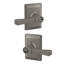 Complete Entry Lever Set with Deadbolt-43807464