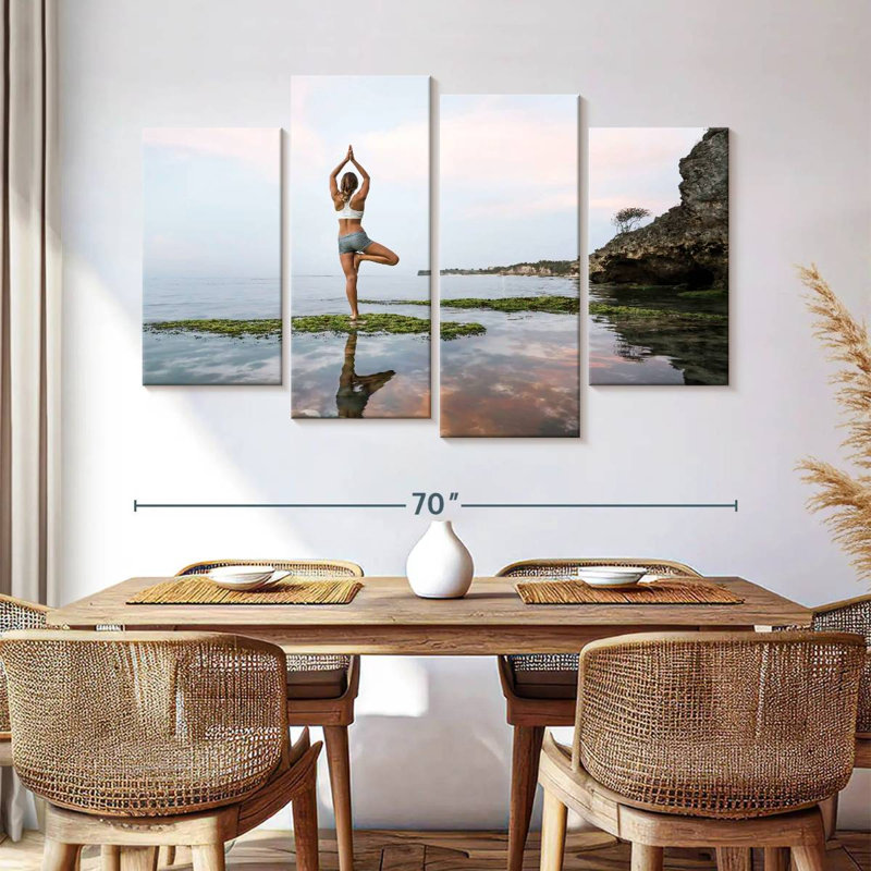 Yoga by the sea Sireci, H 42 po x l 68 po