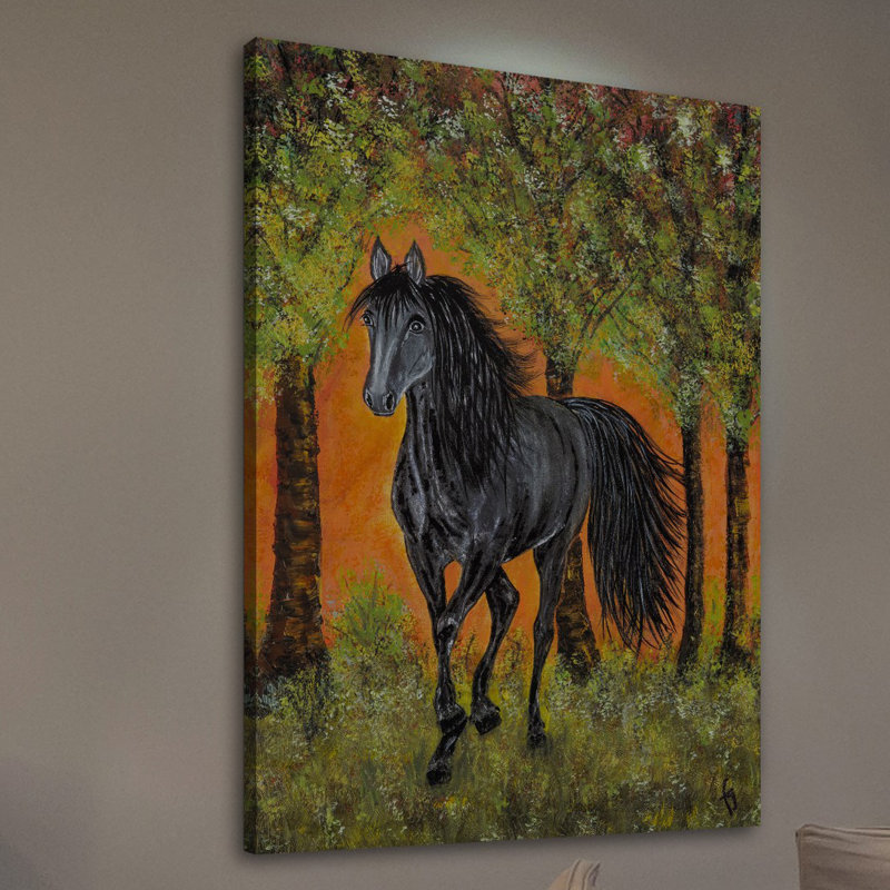France Gilbert - Wrapped Canvas Painting, 91cm H x 61cm W x 3.81cm D