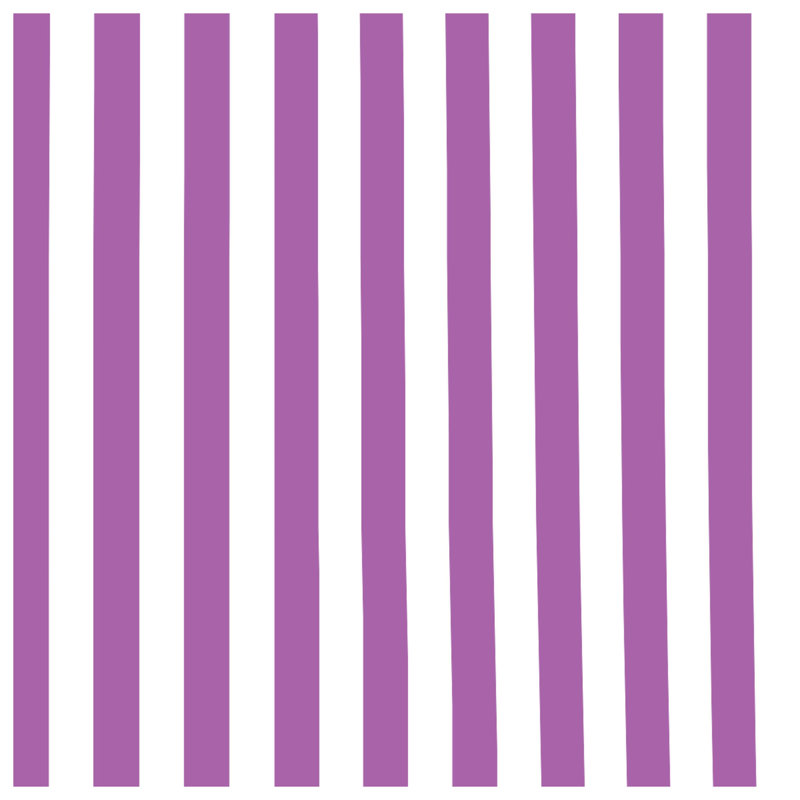 Purple Vertical Stripes Wall Tapestry - Stripes Wall Decor, H 104 po x 88 avec 4 œillets