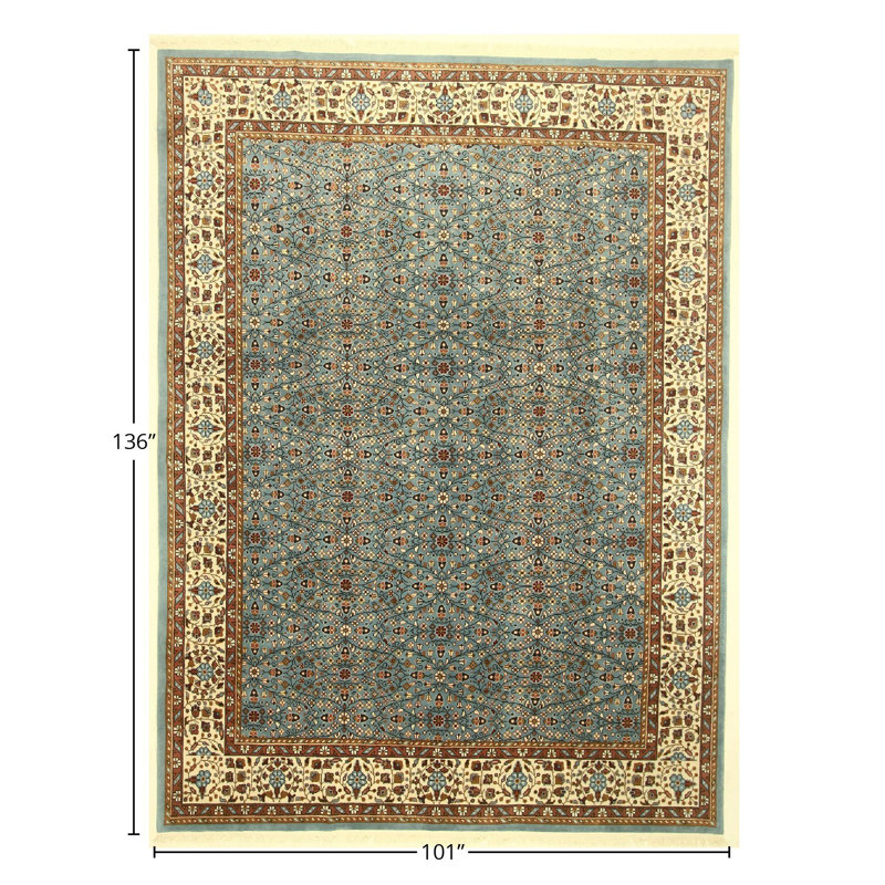 Hand Knotted Patchwork Area Rug