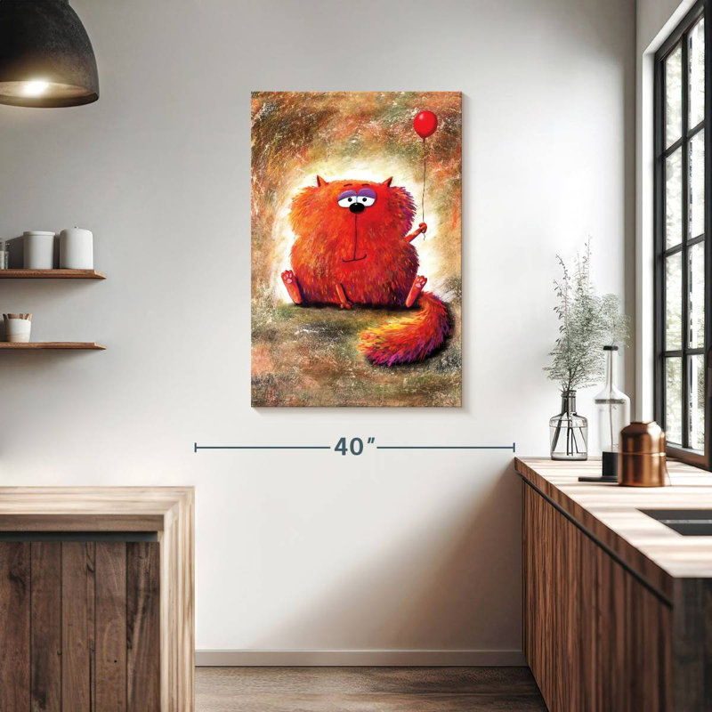 Fat Cat, 39" H x 26" W