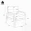 Outdoor Lounge Chair with Cushions