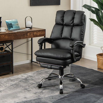 Latitude Run® Faux Leather Office Chair | Wayfair